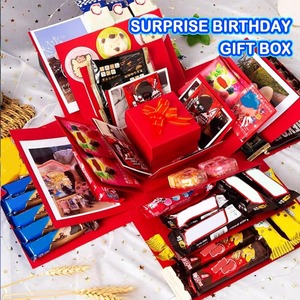 Gift packing box. Make 5 layers of various gifts by <b>yourself</b>, suitable for birthdays, Christmas, and anniversaries, customizable - Product Image 4
