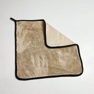 Serviette en microfibre absorbante de qualité supérieure, tressée, 600G, épaisse, pour le lavage et le nettoyage des voitures, vente en gros - Product Image 3