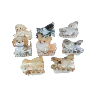 RTS-3 Nuevo Clip de Pelo <span class=keywords><strong>Grande</strong></span> y Bonito para Perros, Pinza de Pelo Tipo Tiburón Personalizada para Cola de Caballo, Accesorios para el Cabello para Samoyed, Corgi, Border Collie - Product Image 2