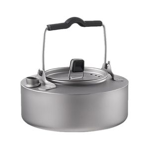 Marmite de camping en aluminium avec couvercle et poignée pour la cuisson en extérieur, 1 pièce, utilisable en toutes saisons - Product Image 1