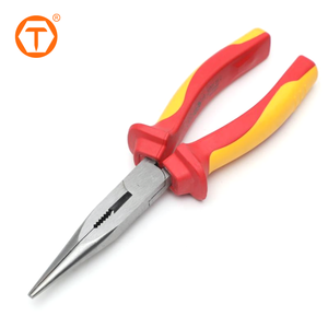 VDE Certified Alicates Para Electricista Wire Cutter Combination Long Nose Diagonal Insulated Pliers Tool With TPE Handle - Product Image 1