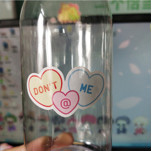 Impresión de etiqueta personalizada de fábrica diversos tipo de beso de la etiqueta engomada del corte hecho en China - Product Image 6