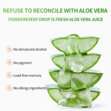Soin de la peau écologique Gel d'aloe vera hydratant pour le visage 100% bon <span class=keywords><strong>commentaire</strong></span> Convient à toute peau brûlée par le soleil Super valeur - Product Image 4