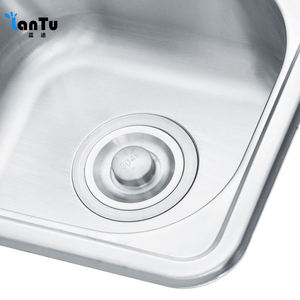 Offre Spéciale petite taille lavage à la main cuisine pressage évier carré mini taille <span class=keywords><strong>train</strong></span> ou rv évier de cuisine en acier inoxydable évier à bol unique - Product Image 4