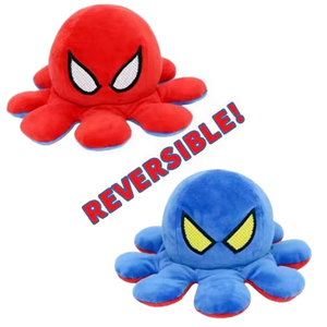 Almohada de pulpo de felpa Reversible con tapa de dibujos animados personalizada, lindo juguete de animal Ragdoll suave con relleno de algodón PP - Product Image 1