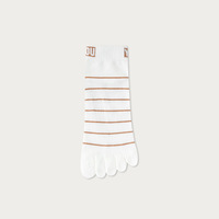 ODM OEM Chaussettes respirantes de haute qualité à 5 orteils, logo personnalisé, anti-transpiration des pieds, à séchage rapide Chaussettes homme femme à cinq orteils