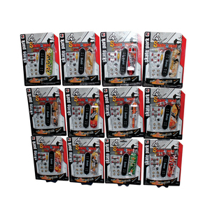 Commercio all'ingrosso fai da te Mini professionale Deck Fingerboard Finger sport <span class=keywords><strong>Skateboard</strong></span> Skate Set giocattoli - Product Image 2