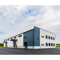 Almacén de acero prefabricado de China, almacén de construcción de estructuras prefabricadas