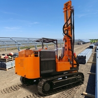 Foreuse sur chenilles pour pieutage solaire, produit phare de Tezhong Machinery, best-seller mondial, pour un pieutage et un forage efficaces