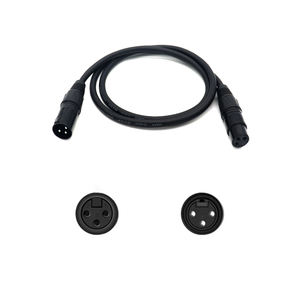 Cavo microfonico bilanciato XLR maschio-femmina a 3 pin con isolamento in PVC - Product Image 2