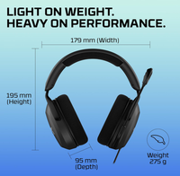 Headset Gaming HyperX Cloud Stinger 2 DTS Spatial Audio Over Ear dengan Mikrofon untuk PC PS5 PS4 Supplier
