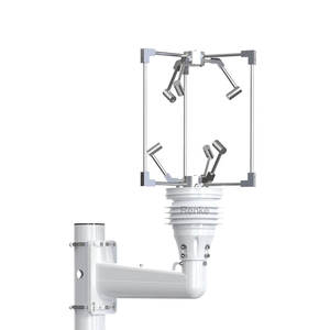 Anémomètre ultrasonique extérieur Capteur métrologique 4-20mA RS485 Anémomètre sonique 3D pour la direction de la vitesse du vent - Product Image 3