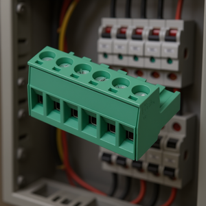 Bloque de terminales de tornillo con conector de 6 pines para cableado eléctrico - Product Image 3