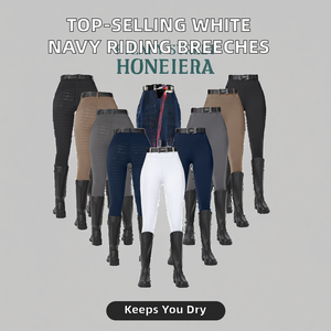 Pantalons d'équitation pour femmes les plus vendus en 2026, blanc marine, cuissardes d'équitation, siège complet en silicone, taille haute, respirant - Product Image 2