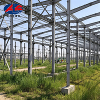 Atelier préfabriqué pour l'industrie manufacturière, entrepôt de stockage en structure métallique préfabriquée, bâtiments industriels en structure métallique