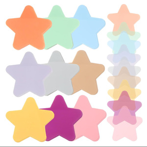 Notes autocollantes imperméables en PET colorées avec un design floral accrocheur - Product Image 1
