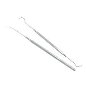 Sondas Dentales Startease de Acero Inoxidable Sin Recubrimiento, Palillos Dentales Manuales, Sondas de Limpieza Dental de Cabeza Simple/Doble - Product Image 6