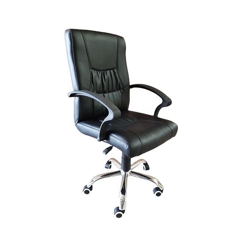 Современный эргономичный офисный компьютерный стул из полиуретана с регулируемой высотой и поворотным механизмом, 2022