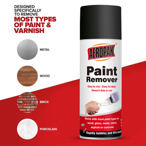 Spray Decapante per <span class=keywords><strong>Vernice</strong></span> Acrilica Aeropak, Liquido per Rimozione Rapida di Rivestimenti, per Superfici Metalliche, Durata 3 Anni, 285g - Product Image 2