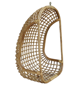 Chaise suspendue en rotin 100% naturel, best-seller, artisanat, mobilier d'extérieur, balançoires de patio, chaise œuf pour la décoration de la maison et du jardin - Product Image 3