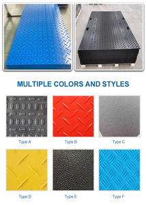 Nhà máy chất lượng cao PE chống mài mòn bảo vệ đường bộ 4x8 HDPE tạm thời sàn mặt đất Mat cho thiết bị nặng - Product Image 6