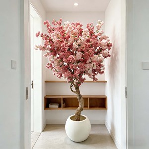 Nuevo Árbol de Flores de Cerezo Artificial 2026, Ecológico y Duradero, Planta en Maceta, Decoración para Bodas, Hoteles, Navidad, Año Nuevo, Pascua - Product Image 2
