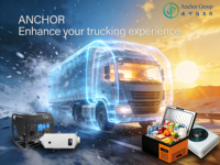 Split-LKW-Klimaanlage DC24V Batteriebetrieben mit Doppel-Rotationskompressor, Bürstenlos, Schnelle Kühlung, Schlafkabinen-Klimagerät