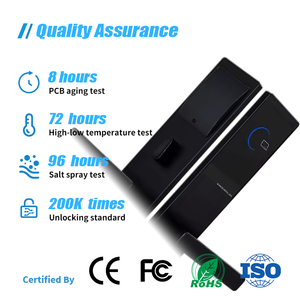 Nhà máy có giá cao an ninh RFID thông minh khóa cửa Keyless Hợp kim nhôm thẻ điện khóa cho khách sạn căn hộ đám mây Wifi - Product Image 5