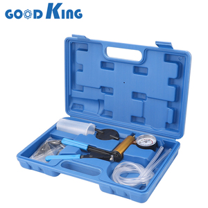GOODKING 6PCS Hand Held Vacuum Pump Tester <strong>Tool</strong> <strong>Set</strong> <strong>Kit</strong> Brake Fluid Bleeder <strong>Kit</strong> Pressure Gauge <strong>Test</strong> Tuner <strong>Kit</strong> 53331 - Product Image 5