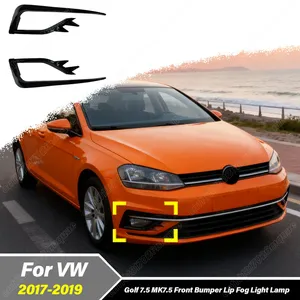 สำหรับ Golf 7.5 MK7.5 TSI TDI ปี 2012 2013 2014 2015 2016 2017 2018 2019 ชุดแต่งคิ้วไฟตัดหมอกหน้ารถยนต์ - Product Image 1