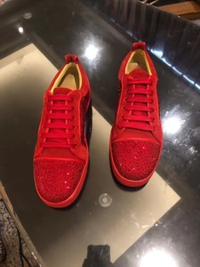 Zapatos de Malla de Alta Calidad con Suela Roja, Amortiguación Ligera, Antiolor, Diseñados por Famosos Diseñadores, Venta al por Mayor, de Lujo, con Suela Plana - Product Image 2