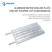 Placa de refrigeración de agua líquida de aluminio de alta calidad OCOCOO para carcasas de ordenador para soldadura por fricción en medicina Industrial