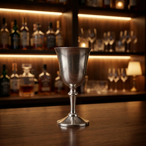 Gobelet en laiton plaqué argent - Product Image 3