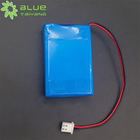 Disesuaikan LP603550 kecil 1P2S 7.4V 500mAh 450mAh pengisi daya baterai Lithium Ion paket