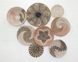 Assiette de décoration murale tissée pour enfants, accessoires de Maison, en vogue, Design Art suspendu, Phases de lune nordique, cadeaux, 1 pièce - Product Image 4