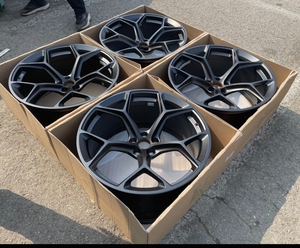 Jantes de voiture en alliage d'aluminium FlowFormed de 17, <span class=keywords><strong>18</strong></span>, 19, 20, 21, 22, 23 pouces, PCD 5x112 5x114.3, compatibles avec <span class=keywords><strong>ABT</strong></span> Audi A4 A5 RS4 <span class=keywords><strong>RS6</strong></span> - Product Image 4