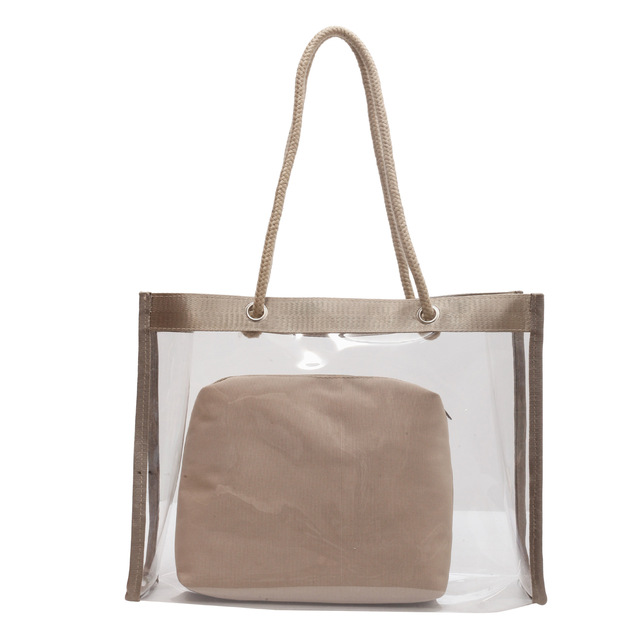 2026 New Spring/summer Newest Handbags Pvc Crossbody Shoulder Bag Transparent Tote Bag for Women Handbag