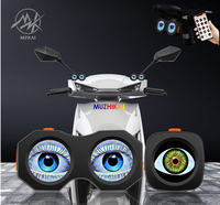 Nouvelles lumières de signalisation LED Demon Eyes, contrôle intelligent par application, 82 modes d'éclairage, ajustement universel pour accessoires de vélo électrique et de moto