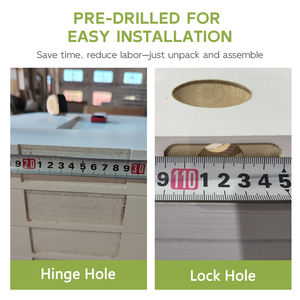 गर्म बिक्री प्राकृतिक लकड़ी के वेनियर पीसी दरवाजे आधुनिक इंटीरियर वाटरप्रूफ मेलामाइन mdf घर दरवाजा - Product Image 5