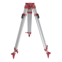 Trípode de Aluminio de Alta Calidad para Instrumentos de Topografía con Doble Nivelación y Accesorios