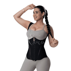 Chaleco Moldeador de Cuerpo para Mujer con Cierre Frontal, Levanta Glúteos y Abertura en el Pecho - Product Image 1