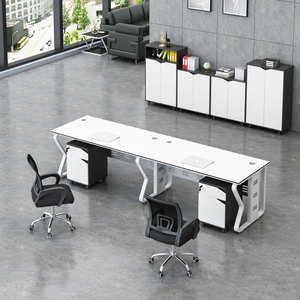 Modular Phân Vùng Văn Phòng Trung Tâm Cuộc Gọi <span class=keywords><strong>2</strong></span> 4 6 Người Văn Phòng Bàn Văn Phòng Hiện Đại Tủ Máy Trạm - Product Image 5