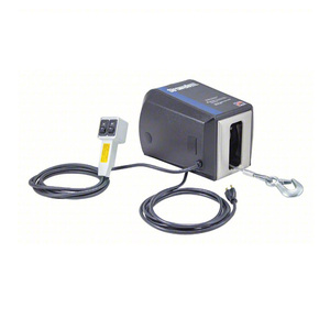 Cabrestante todoterreno 4500lbs 4X4 con cable de correa de poliéster Cable de cuerda de alambre de acero Barco - Product Image 5
