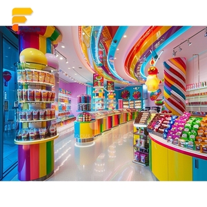 Proyecto de Comercio Minorista Sostenible, Unidad de Exhibición de MDF, Exhibidor de <span class=keywords><strong>Confitería</strong></span> para Vendedores - Product Image 4