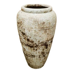 Fournisseur chinois d'arrangements de <span class=keywords><strong>fleurs</strong></span> séchées simples, pots de plantes en céramique de style rétro - Product Image 3