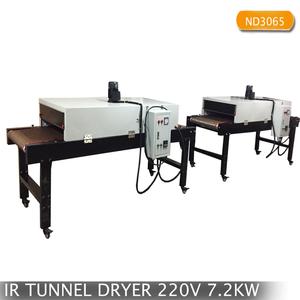Aprobación CE automática de impresión de pantalla de tinta secador IR túnel máquina de secado de 3 metros de longitud seco T camisa <span class=keywords><strong>ropa</strong></span> completamente - Product Image 5