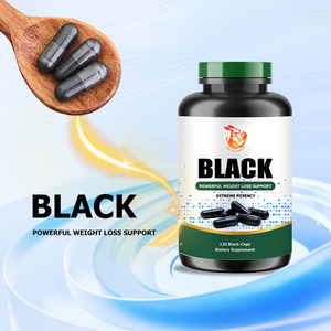 Cápsulas de Apoyo para la Pérdida de Peso, Marca Privada OEM, Color Negro, Potente Quemador de Grasa, Derretiría la Grasa a Través de Múltiples Caminos - Product Image 6