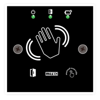 Alimentation de contrôle d'accès MiTEC MPE-86 12V 2.5A avec dégagement de porte infrarouge sans contact