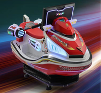 Dirigeable motorisé pour enfants Machine de jeu de voiture pivotante électrique Divertissement électronique en plastique d'intérieur Garantie 1 an