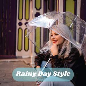 Payung Wanita Korea Besar Lurus Transparan Anti Angin Logo Kustom Grosir Pabrik Cina Rangka Fiberglass Tahan Hujan - Product Image 5